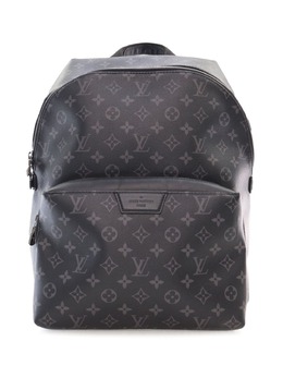 Louis Vuitton Pre-Owned: Чёрный рюкзак 