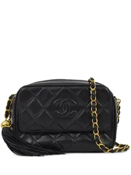 CHANEL Pre-Owned: Чёрная сумка 