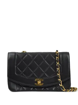 CHANEL Pre-Owned: Чёрная сумка 