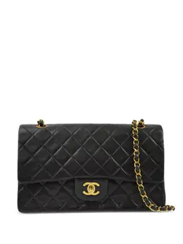 CHANEL Pre-Owned: Чёрная сумка 