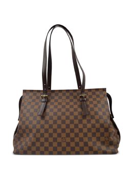 Louis Vuitton Pre-Owned: Коричневая сумка-шоппер 