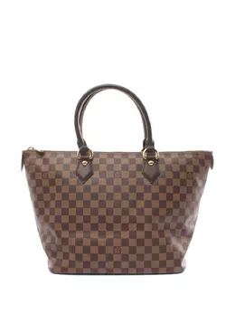 Louis Vuitton Pre-Owned: Коричневая сумка-шоппер 