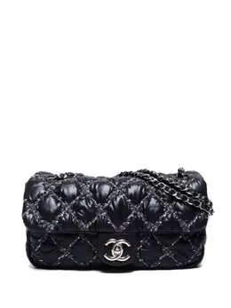 CHANEL Pre-Owned: Чёрная сумка 