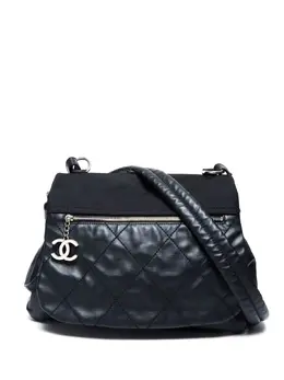 CHANEL Pre-Owned: Чёрная сумка 