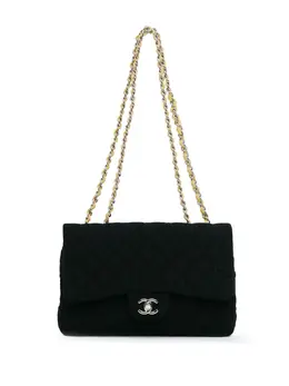 CHANEL Pre-Owned: Чёрная сумка 