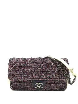 CHANEL Pre-Owned: Синяя сумка 