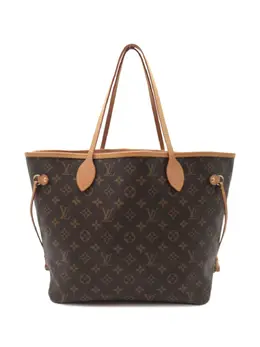 Louis Vuitton Pre-Owned: Коричневая сумка-шоппер 