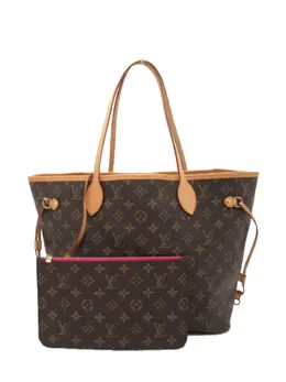 Louis Vuitton Pre-Owned: Коричневая сумка-шоппер 