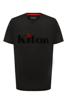 Kiton: Хлопковая футболка 