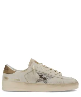 Golden Goose: Белые кроссовки  Stardan