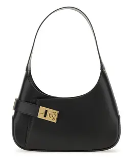 Salvatore Ferragamo: Чёрная сумка 