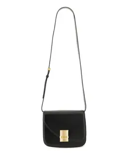 Salvatore Ferragamo: Чёрная сумка 