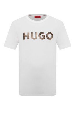 HUGO: Хлопковая футболка 