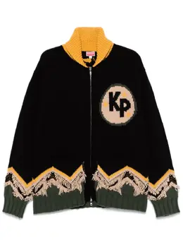 Kenzo: Чёрный кардиган 