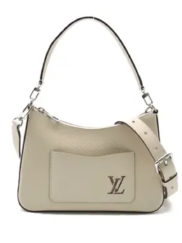 Louis Vuitton Pre-Owned: Белая сумка 