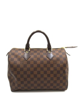 Louis Vuitton Pre-Owned: Коричневая сумка 