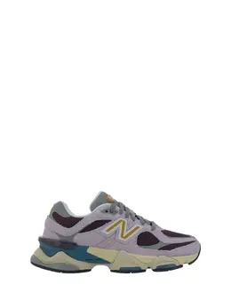 New Balance: Фиолетовые кроссовки  9060