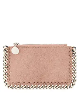 Stella McCartney: Розовый картхолдер  Falabella