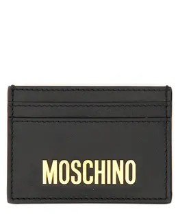 Moschino: Чёрный картхолдер 