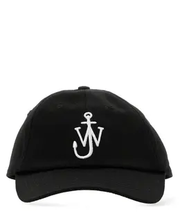 JW Anderson: Чёрная кепка  Cap