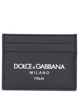 Dolce & Gabbana: Голубой картхолдер 