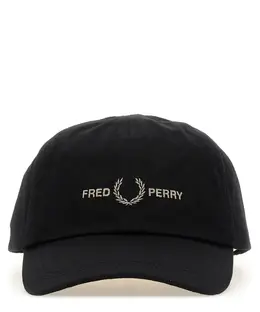 Fred Perry: Чёрная кепка 