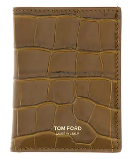 Tom Ford: Коричневый кошелёк  T-Line