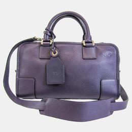 Loewe: Фиолетовая сумка  Amazona 28