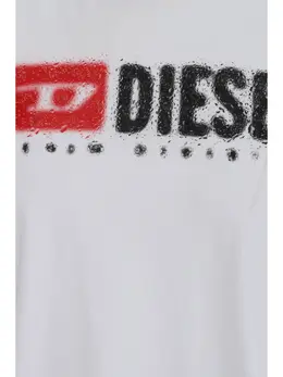 Diesel: Белая футболка 