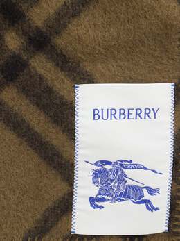 Burberry: Плащ оверсайз 