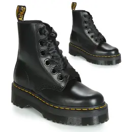 Dr. Martens: Чёрные ботинки 