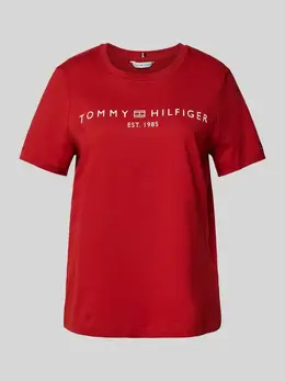 Tommy Hilfiger: Красная футболка 