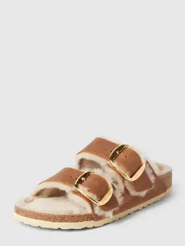 Birkenstock: Коричневые сабо 