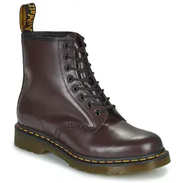 Dr. Martens: Бордовые ботинки 