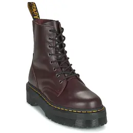 Dr. Martens: Бордовые ботинки 