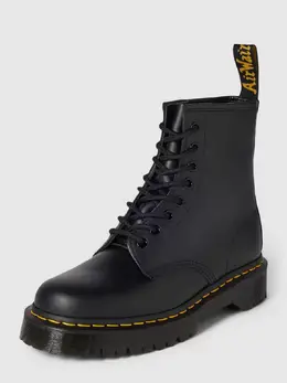 Dr. Martens: Чёрные ботинки 