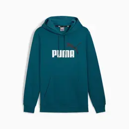 PUMA: Зелёная толстовка  Essentials