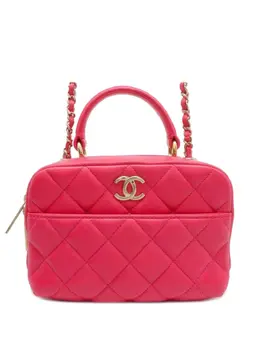 CHANEL Pre-Owned: Розовая сумка 