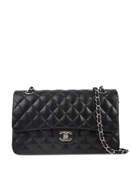 CHANEL Pre-Owned: Чёрная сумка 