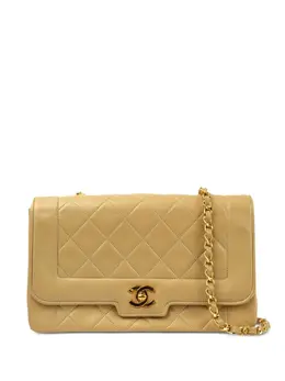 CHANEL Pre-Owned: Бежевая сумка 