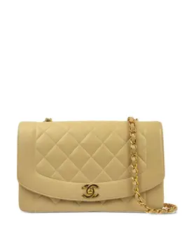 CHANEL Pre-Owned: Бежевая сумка 