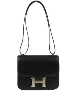 Hermès Pre-Owned: Чёрная сумка 