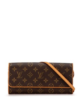 Louis Vuitton Pre-Owned: Коричневая сумка через плечо 