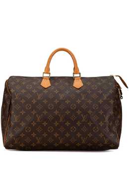 Louis Vuitton Pre-Owned: Коричневая сумка 