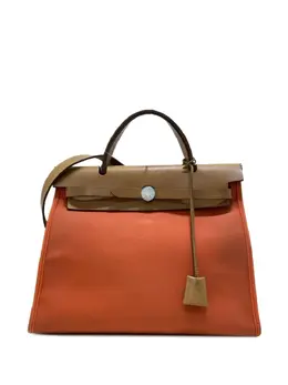 Hermès Pre-Owned: Оранжевая сумка 