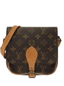 Louis Vuitton Pre-Owned: Коричневая сумка через плечо 