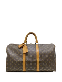 Louis Vuitton Pre-Owned: Коричневая сумка 