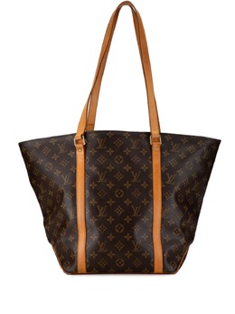 Louis Vuitton Pre-Owned: Коричневая сумка-шоппер 