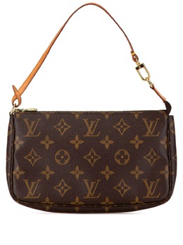 Louis Vuitton Pre-Owned: Коричневая сумка 
