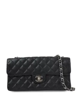CHANEL Pre-Owned: Чёрная сумка 